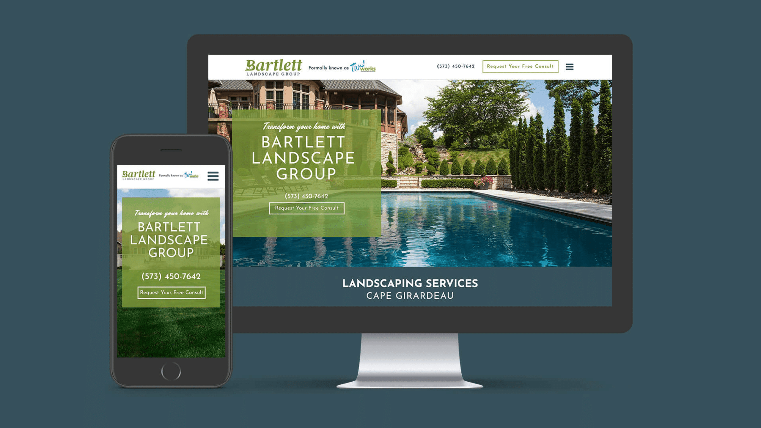 Landscaping Company Responsive Web