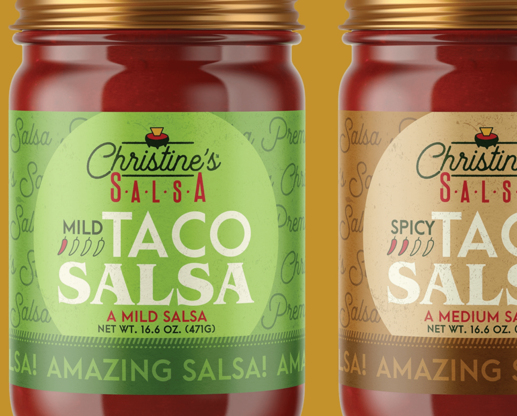 Salsa Label Design
