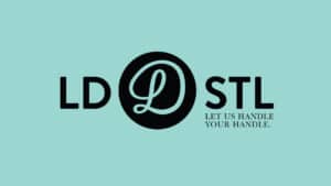 LDSTL Branding Logo on Teal