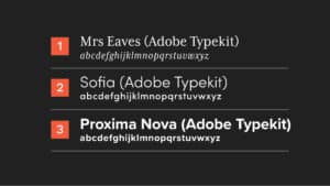 3 Great Adobe Typekit Fonts