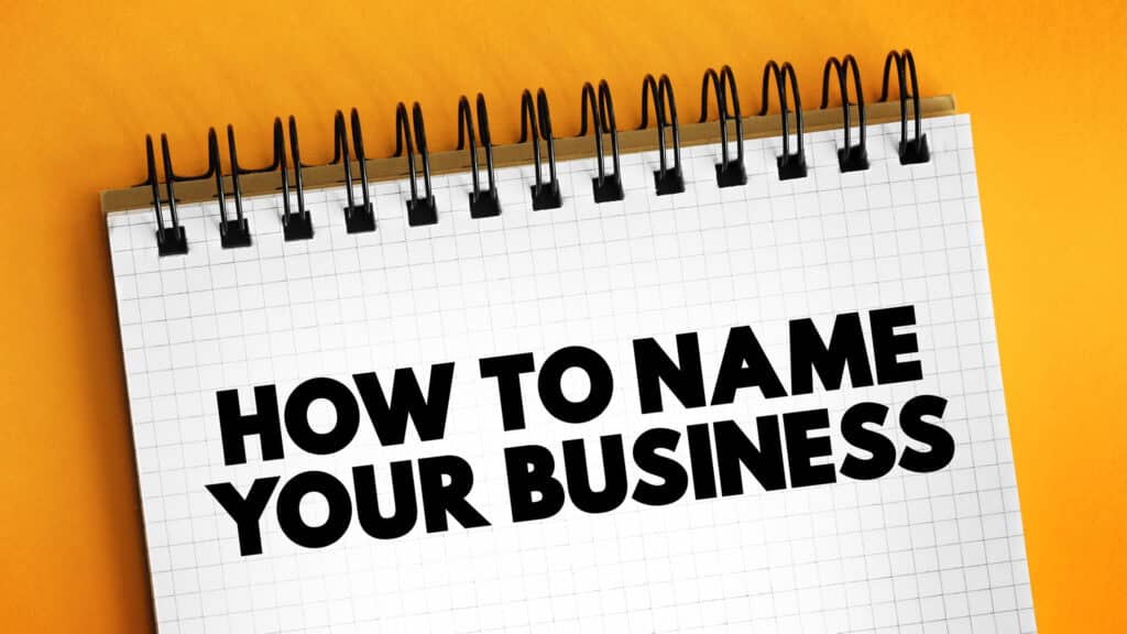 How to Name Your Business