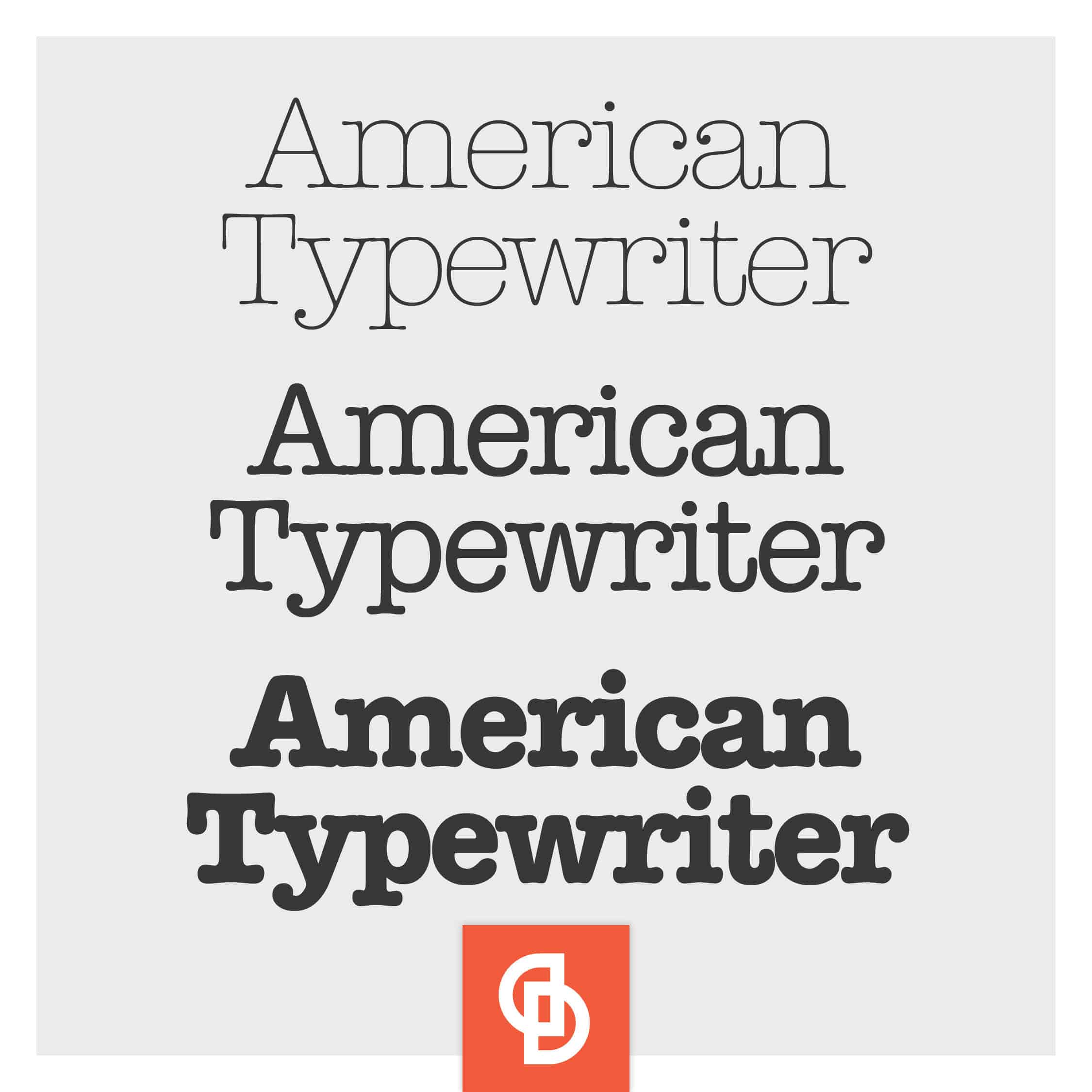 American Typewriter